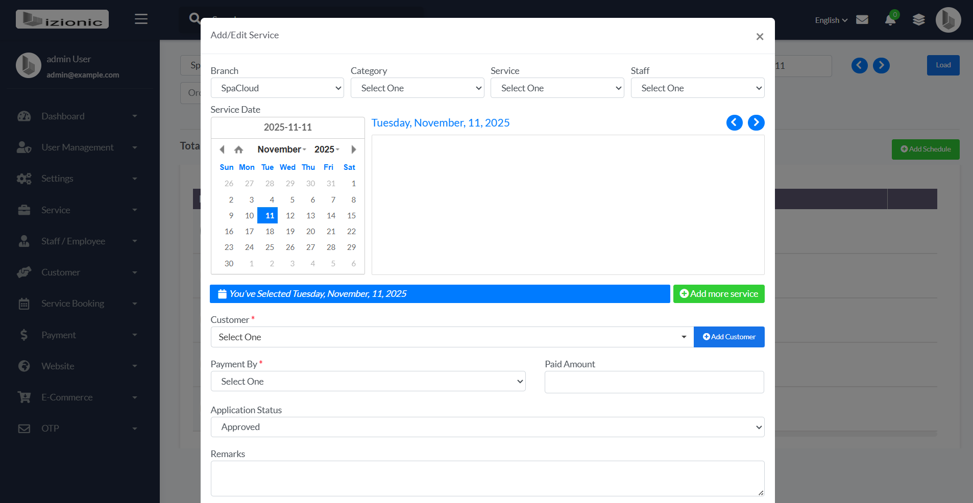 Online Booking System